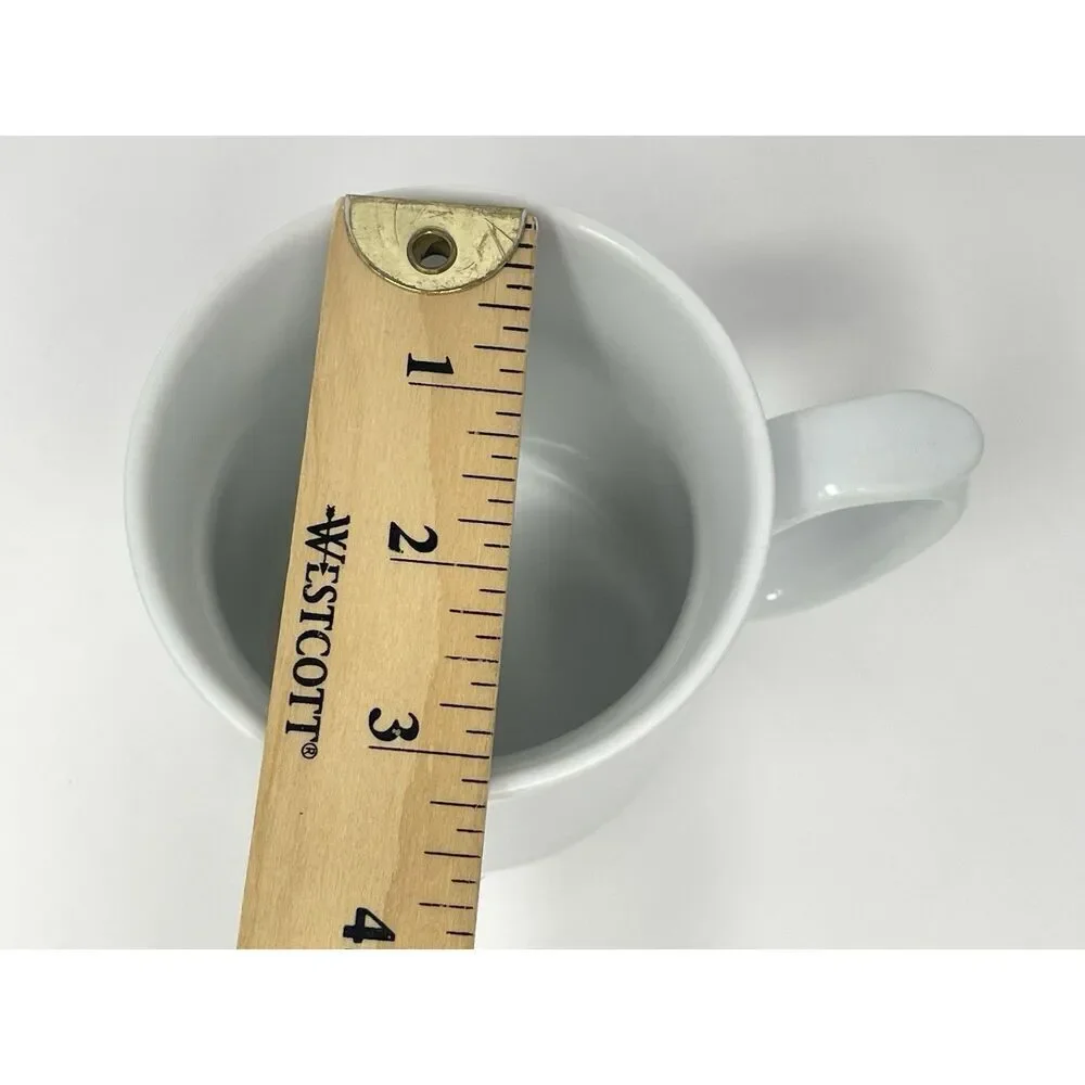 Williams Sonoma Pantry Essentials 10 oz White Coffee Tea Mug Cup Replacement